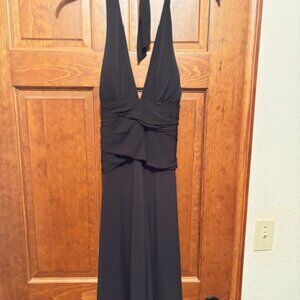 White House Black Market Halter Dress size 6